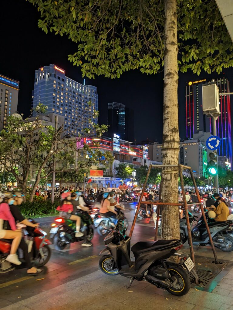 How to cross the road in Vietnam